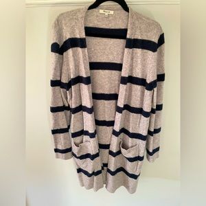 Madewell Cardigan. Size S/purple/grey
